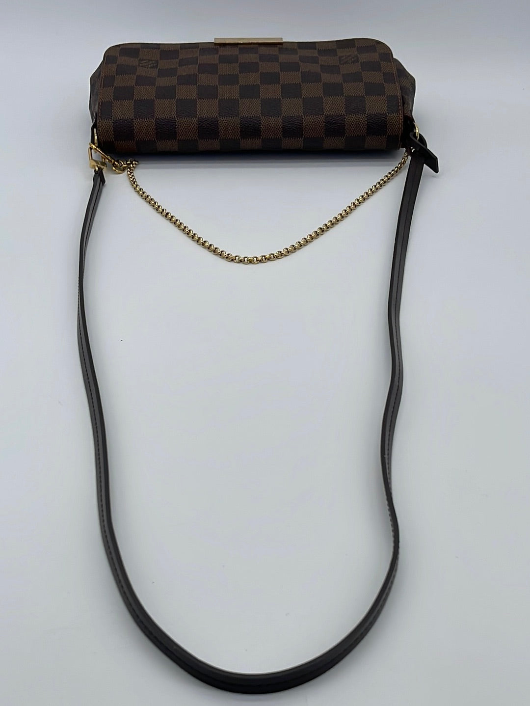 NTWRK - PRELOVED DISCONTINUED Louis Vuitton Favorite MM Damier Ebene Bag