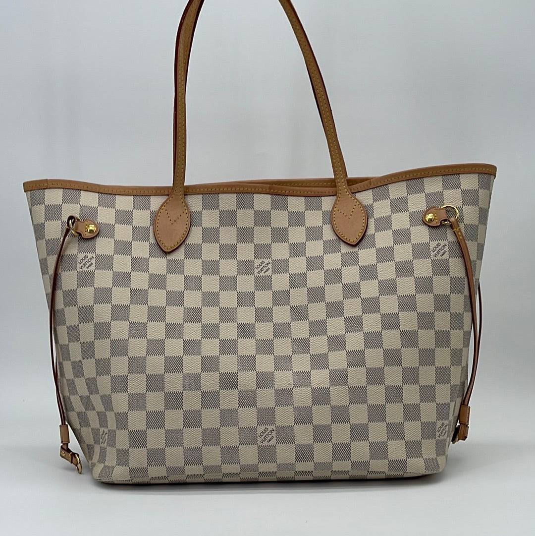 PRELOVED Louis Vuitton Damier Azur Canvas Totally MM Bag MB3151