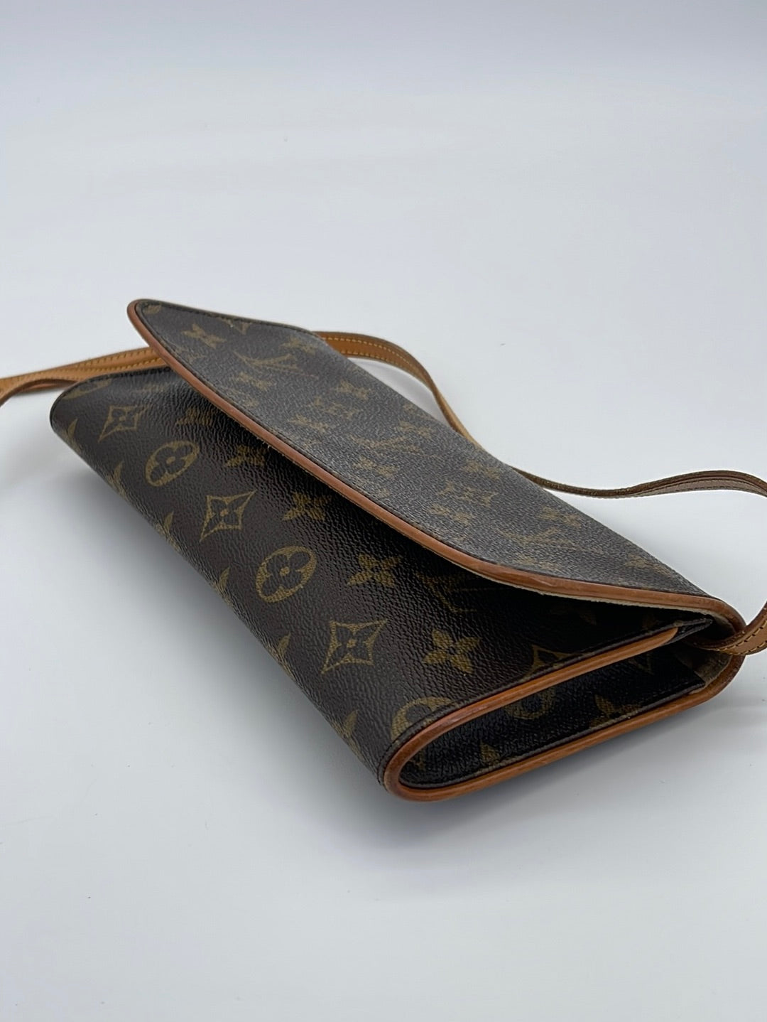 At Auction: Louis Vuitton, Louis Vuitton Monogram Canvas Pochette Twin GM