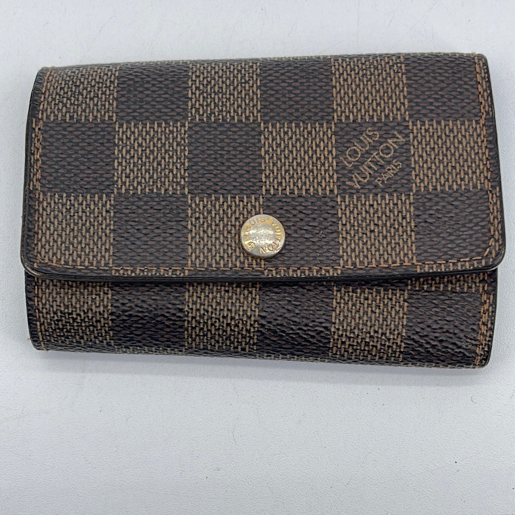 Preloved Louis Vuitton Damier Ebene 6 Key Holder CT2108 012523 –  KimmieBBags LLC