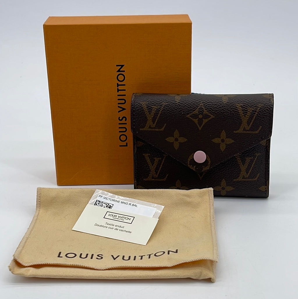 PRELOVED Louis Vuitton Red Emperiente Victorine Trifold Wallet