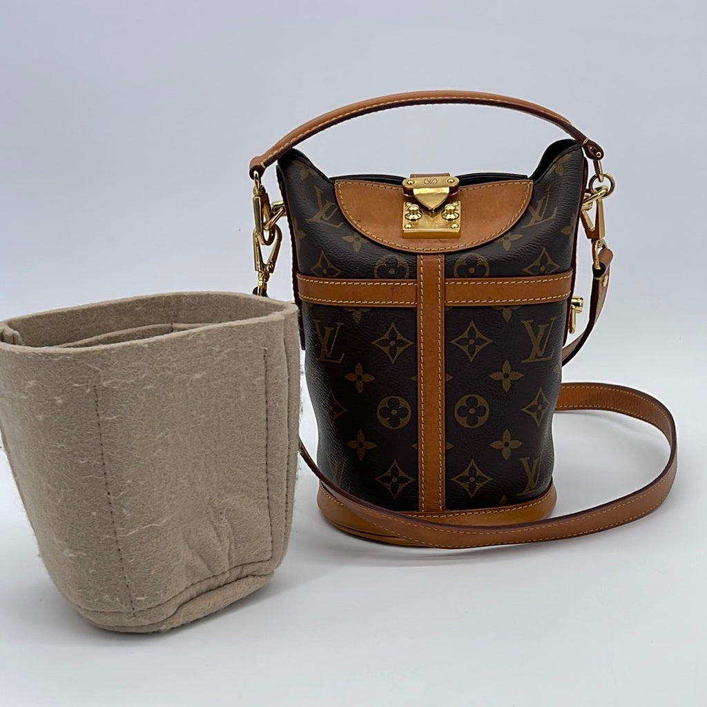 Louis Vuitton W Tote PM Satchel Crossbody Monogram Tuffetage Franboise –  Gaby's Bags