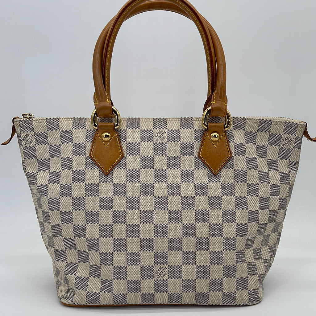 Preowned Louis Vuitton HANDBAGS Damier Azur