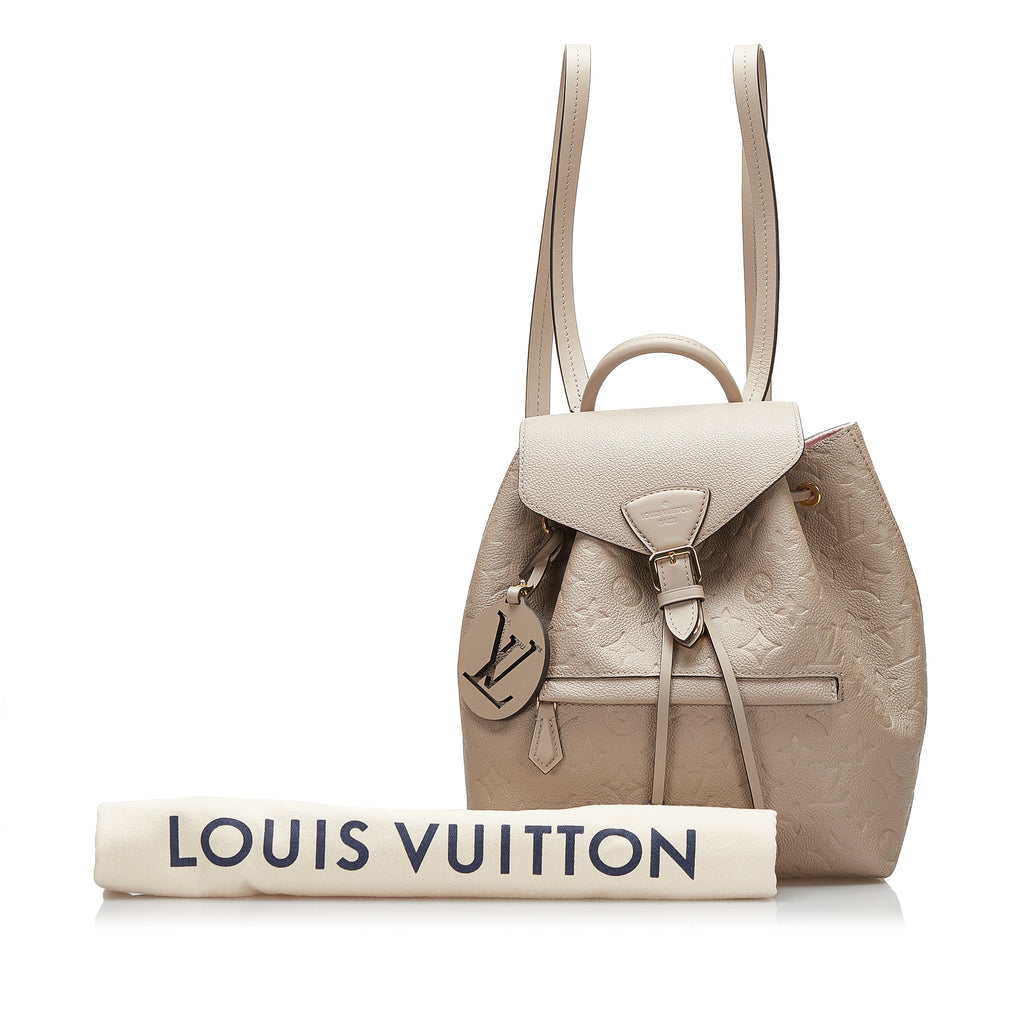 Louis Vuitton Montsouris Monogram Empreinte Backpack