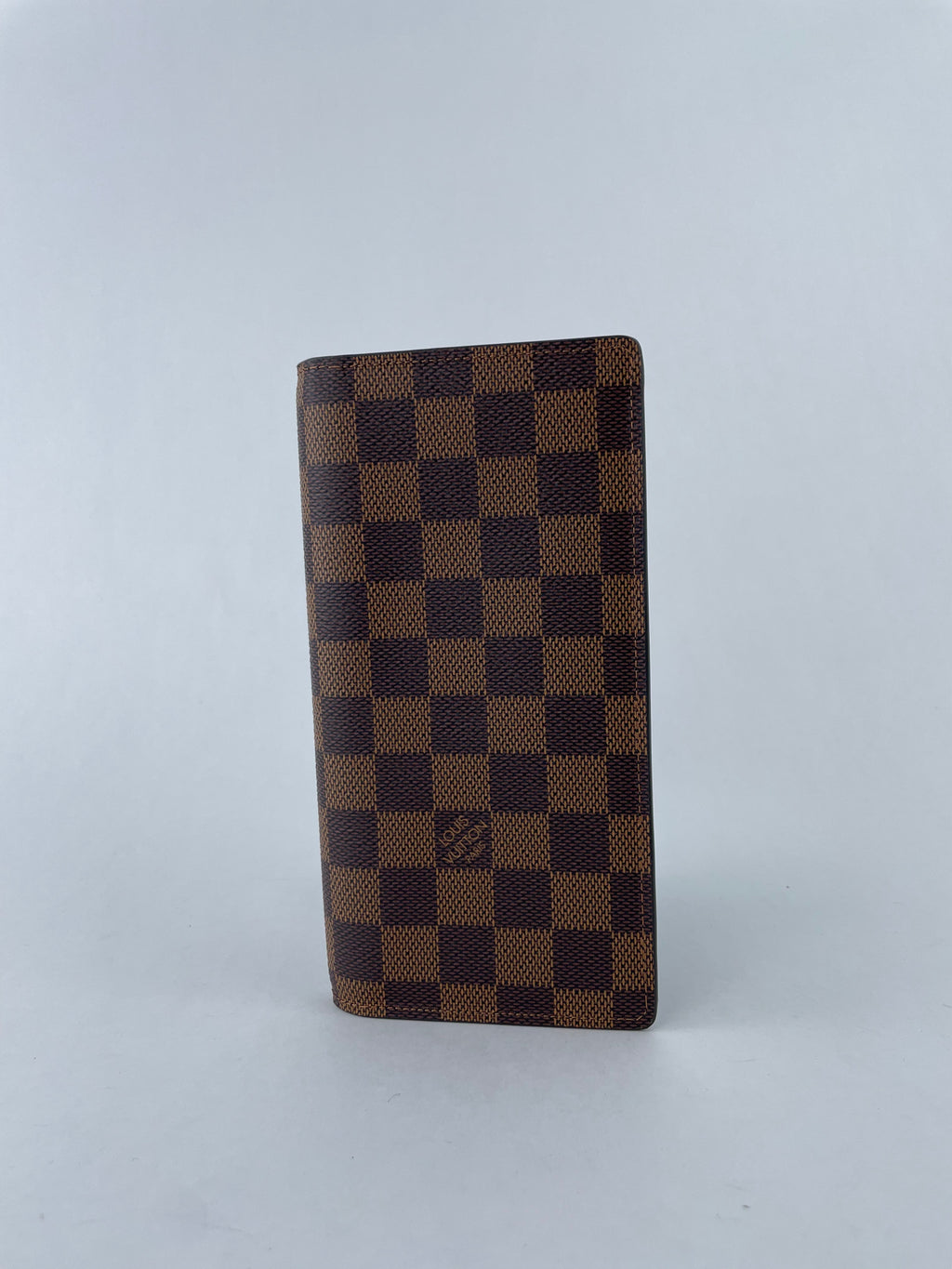 LOUIS VUITTON Porte 2 Cartes Vertical Brown Taiga Leather Card