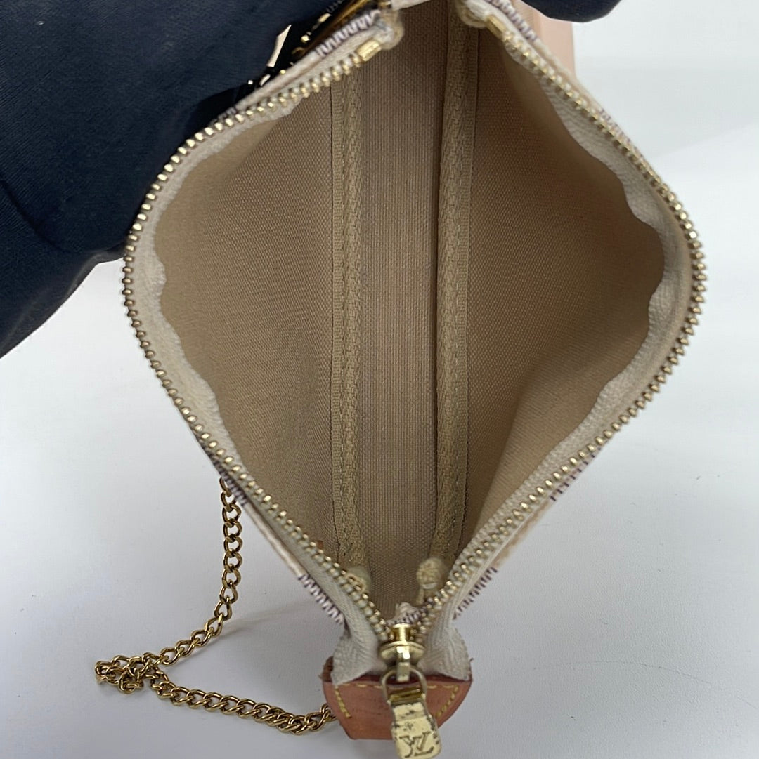 PRELOVED Louis Vuitton Mini Pochette Accessoires Damier Azur SF5119 05 –  KimmieBBags LLC