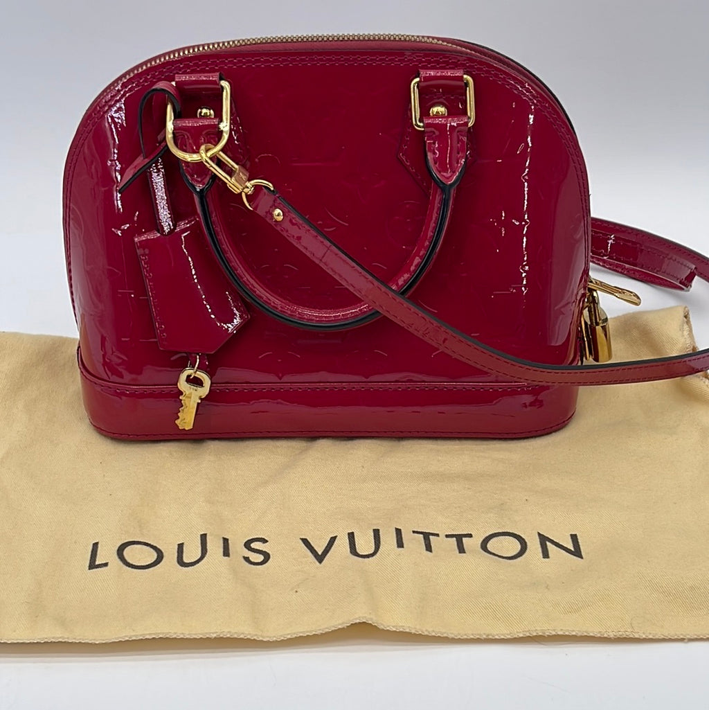 PRELOVED Louis Vuitton Vernis Alma Sticker BB Crossbody Bag X6MYRWW 04 –  KimmieBBags LLC
