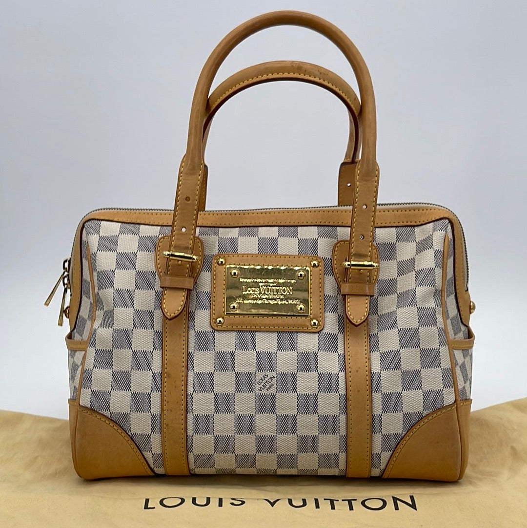 Louis Vuitton Berkeley MM Azur Damier Boston Shoulder Bag LV-0918N-0003 –  MISLUX