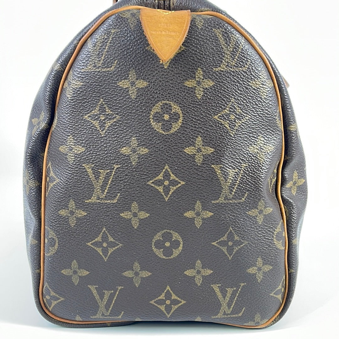 Vintage Louis Vuitton Monogram Speedy 30 Handbag TH0023 051023 –  KimmieBBags LLC