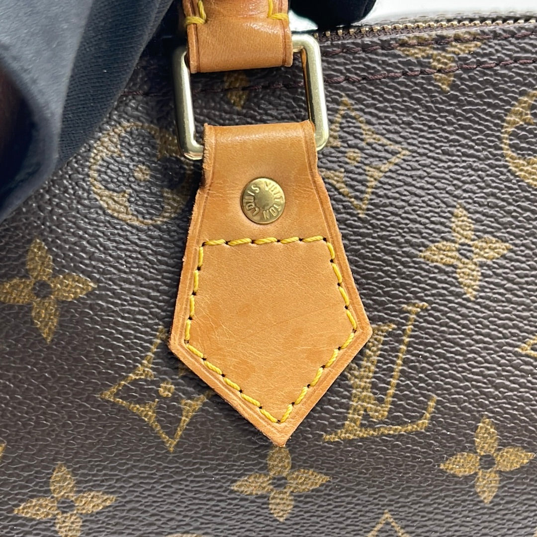 Auth LOUIS VUITTON Speedy 30 M41526 Monogram SP1908 Handbag Monogram Canvas