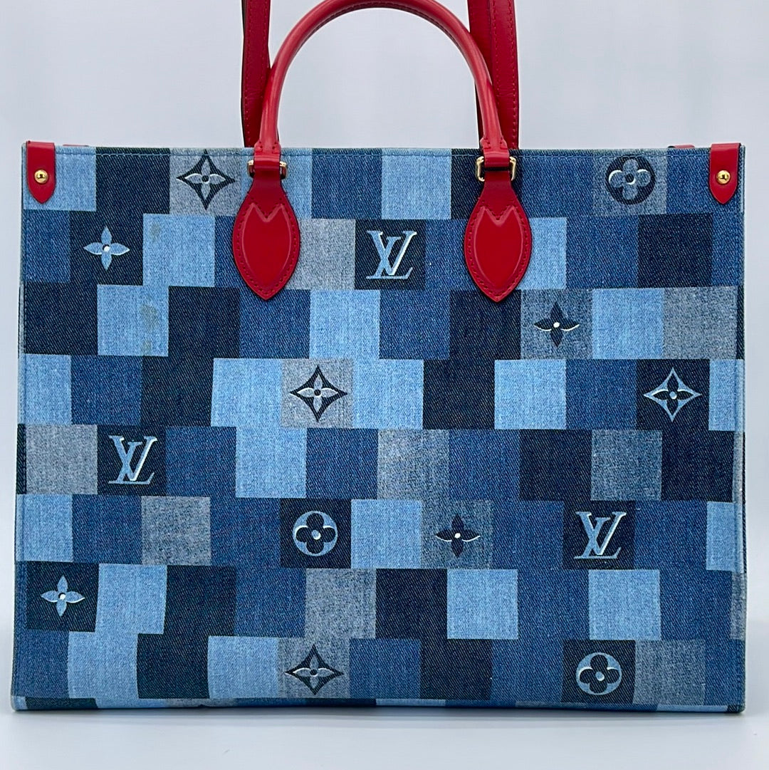 NTWRK - LIMITED EDITION Louis Vuitton OnTheGo Tote Damier and Monogram P