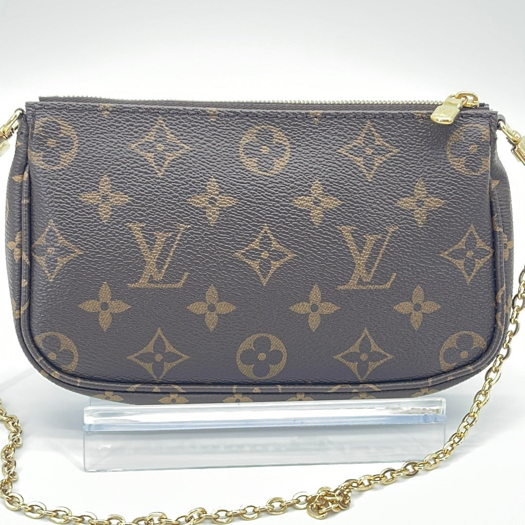 NTWRK - PRELOVED Louis Vuitton Discontinued Pochette Twin GM Monogram Cr