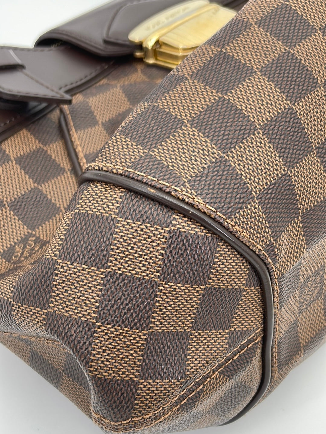 NTWRK - PRELOVED Louis Vuitton Sistina PM Damier Ebene Handbag FL3059 06