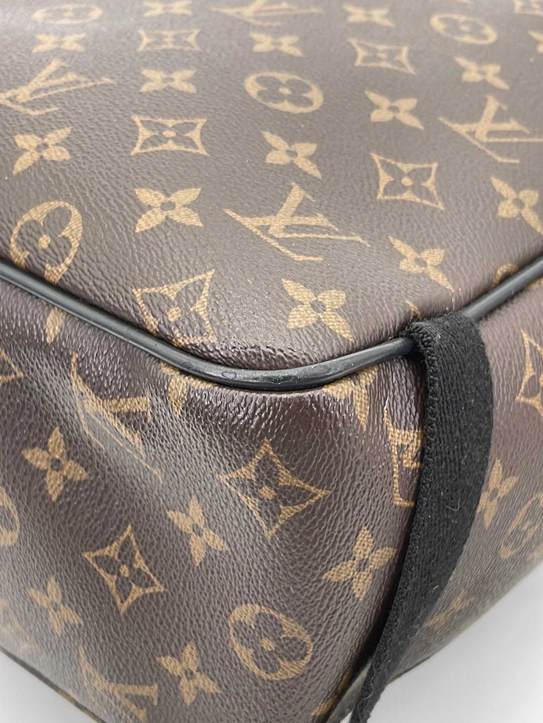 Preloved Louis Vuitton Macassar Monogram Canvas Josh Backpack DR0139 0 –  KimmieBBags LLC