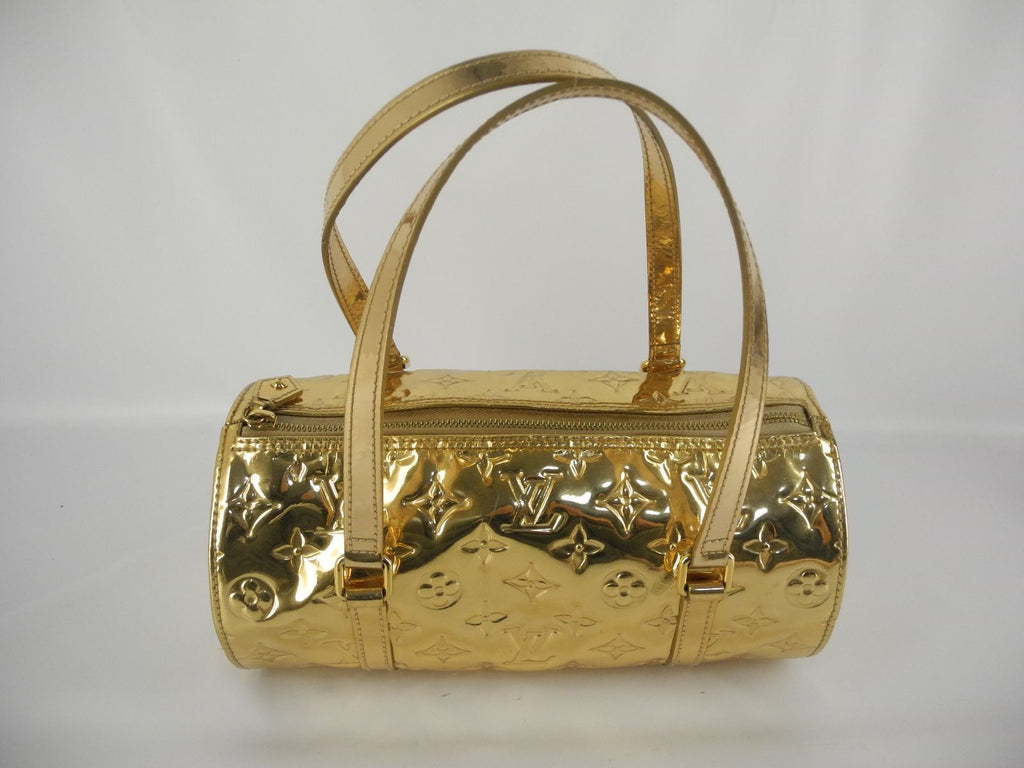 Louis Vuitton Gold Monogram Miroir Papillon Bag