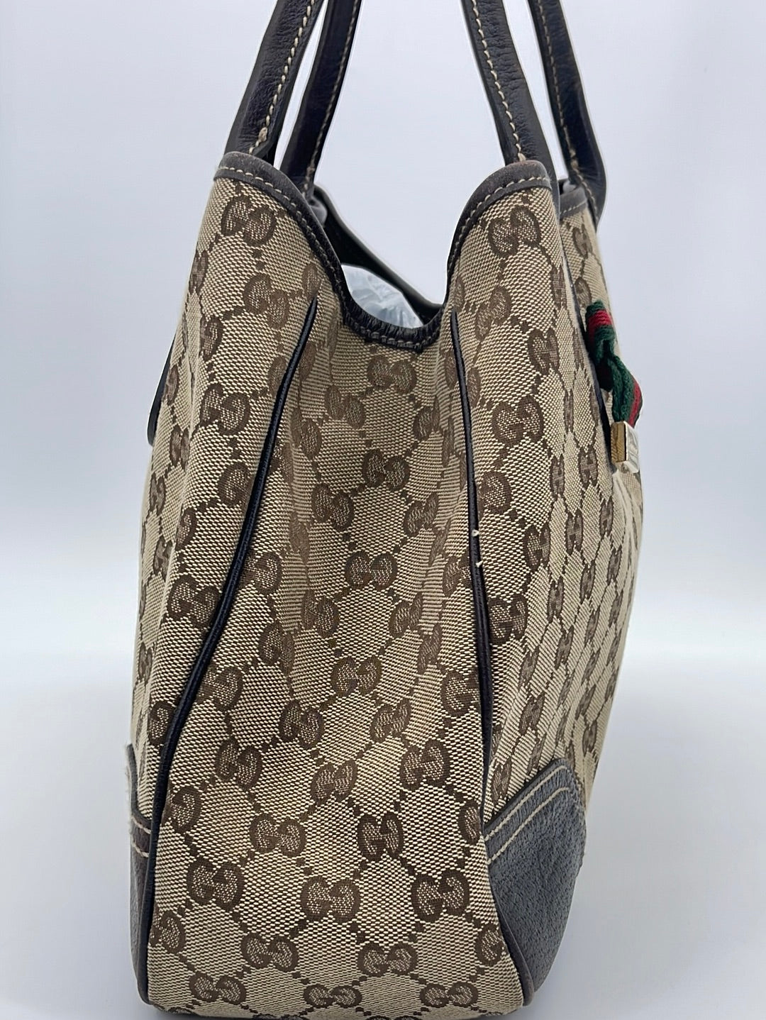 Vintage Gucci GG Canvas Princy Tote Bag 163805002404 092723