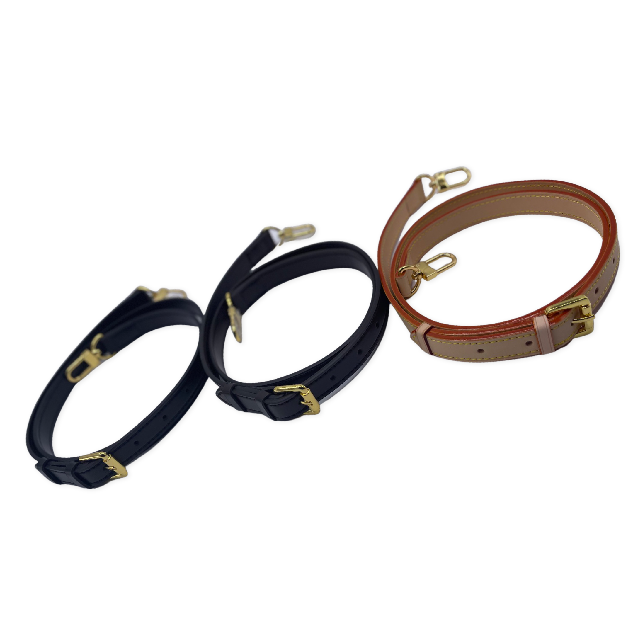 NTWRK - NEW Genuine Leather Purse Straps - WIDE 080523