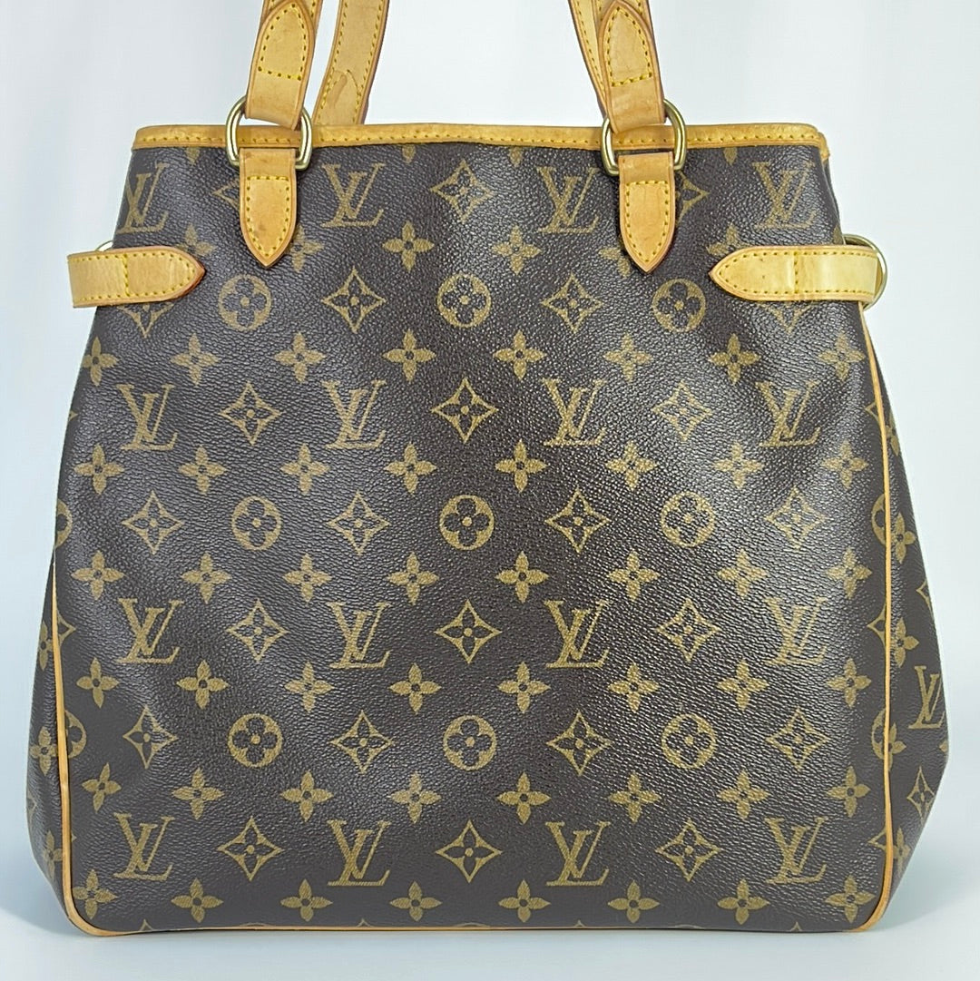 Preloved Louis Vuitton Monogram Batignolles Vertical Tote DY29KVK