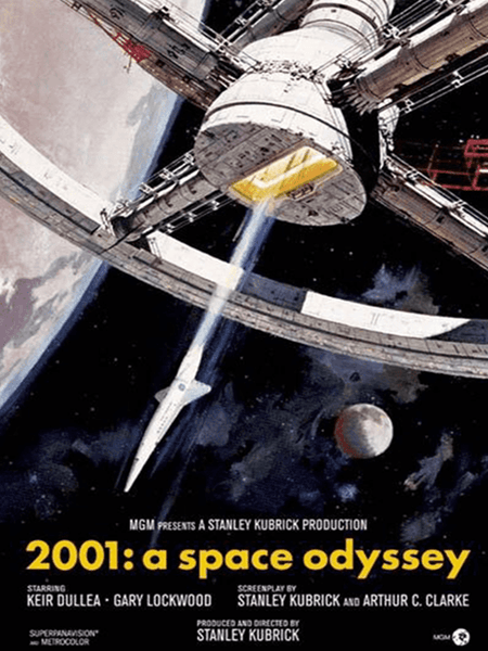 affiche film 2001 odyssée de l'espace