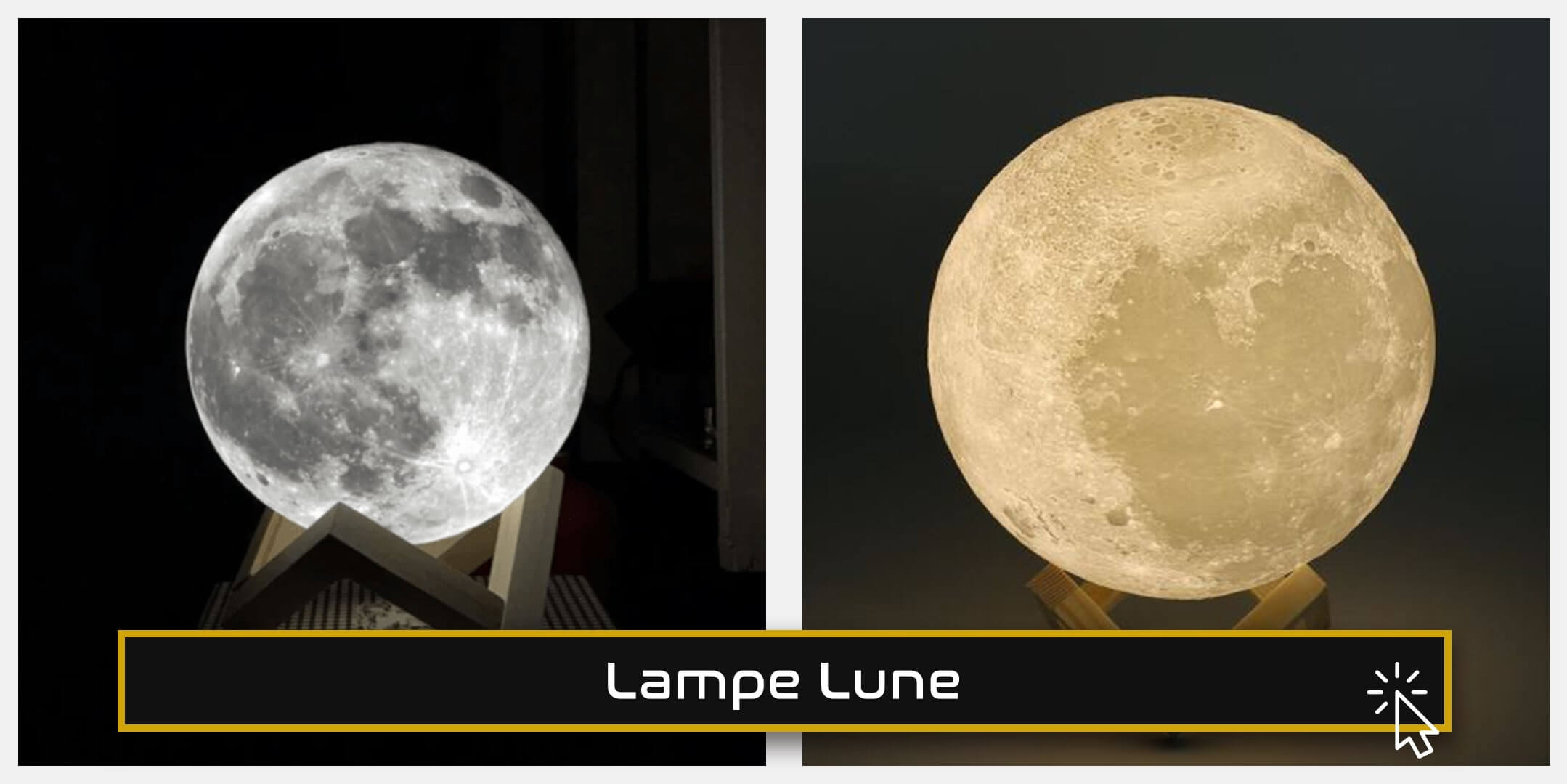cadeau astronomie lampe lune