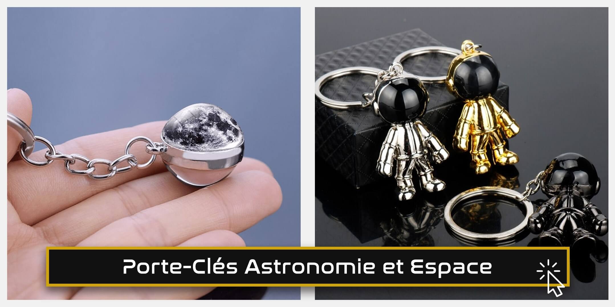 cadeau astronomie porte-cles