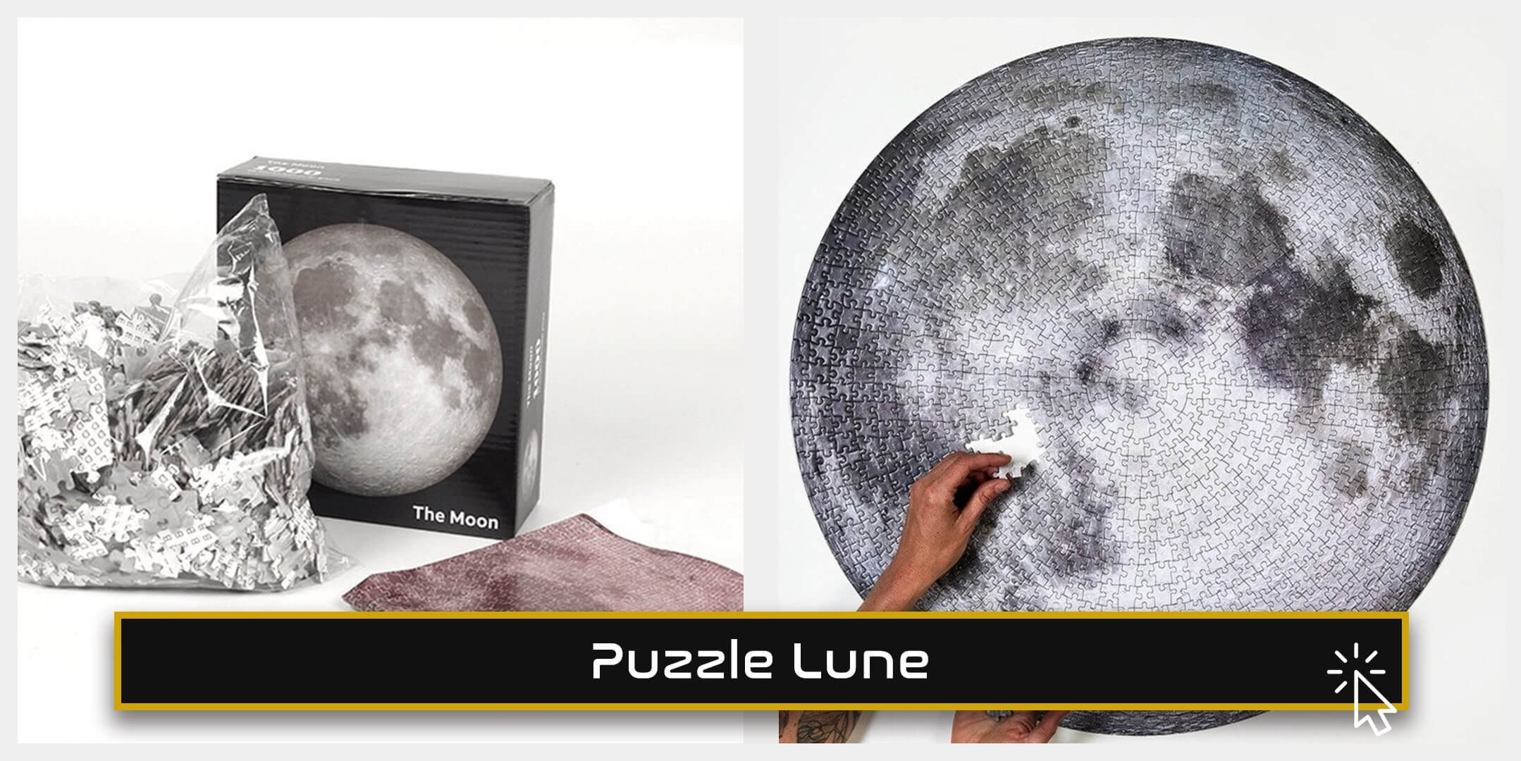 cadeau astronomie puzzle lune