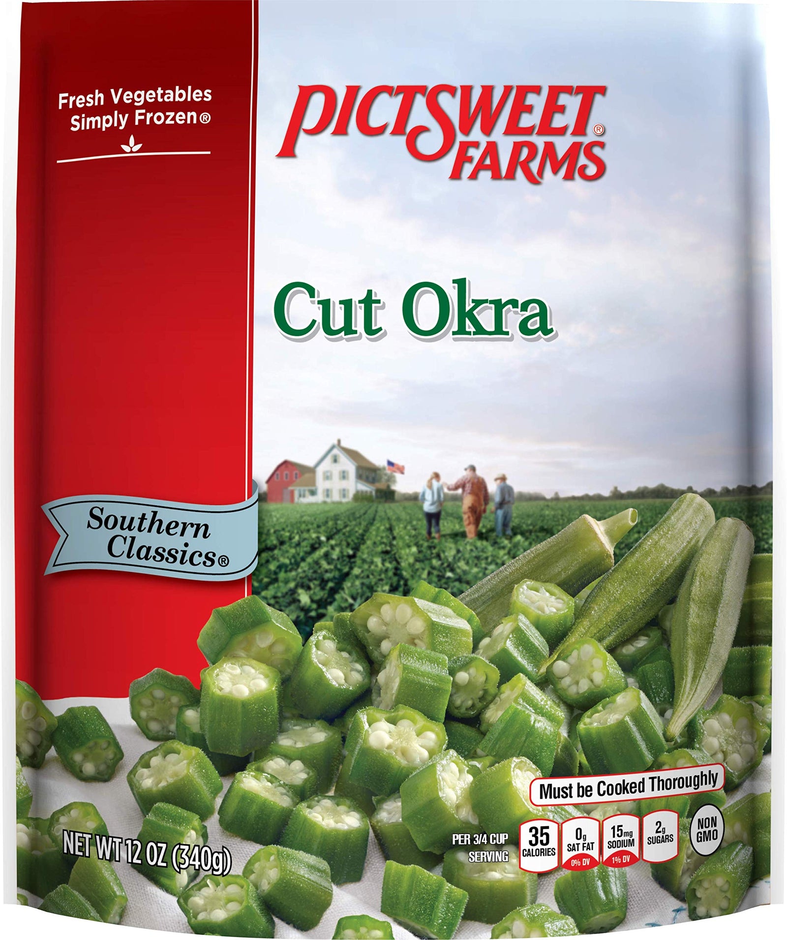 frozen okra