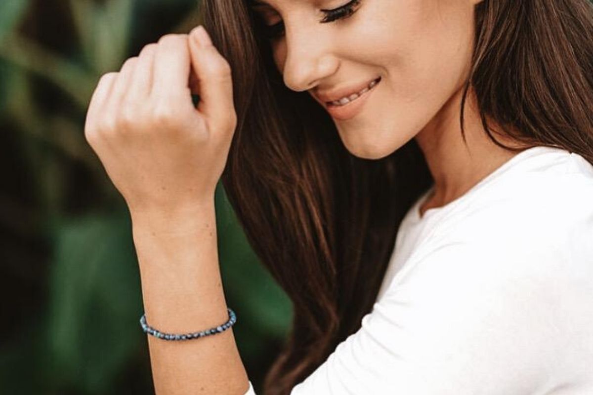 Lapis Lazuli Bracelet (Free Form) – Dervish Online Shop