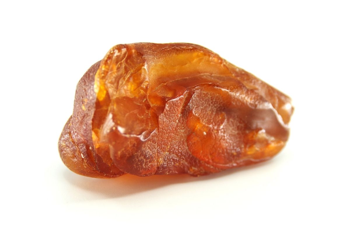 amber colored stones