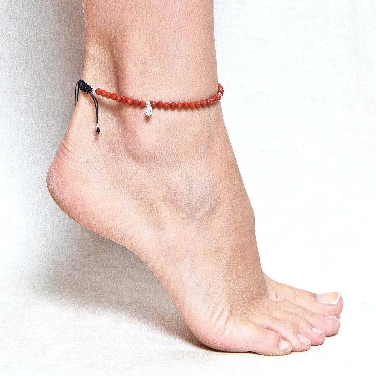 Dangle Ball Anklet – Baby Gold