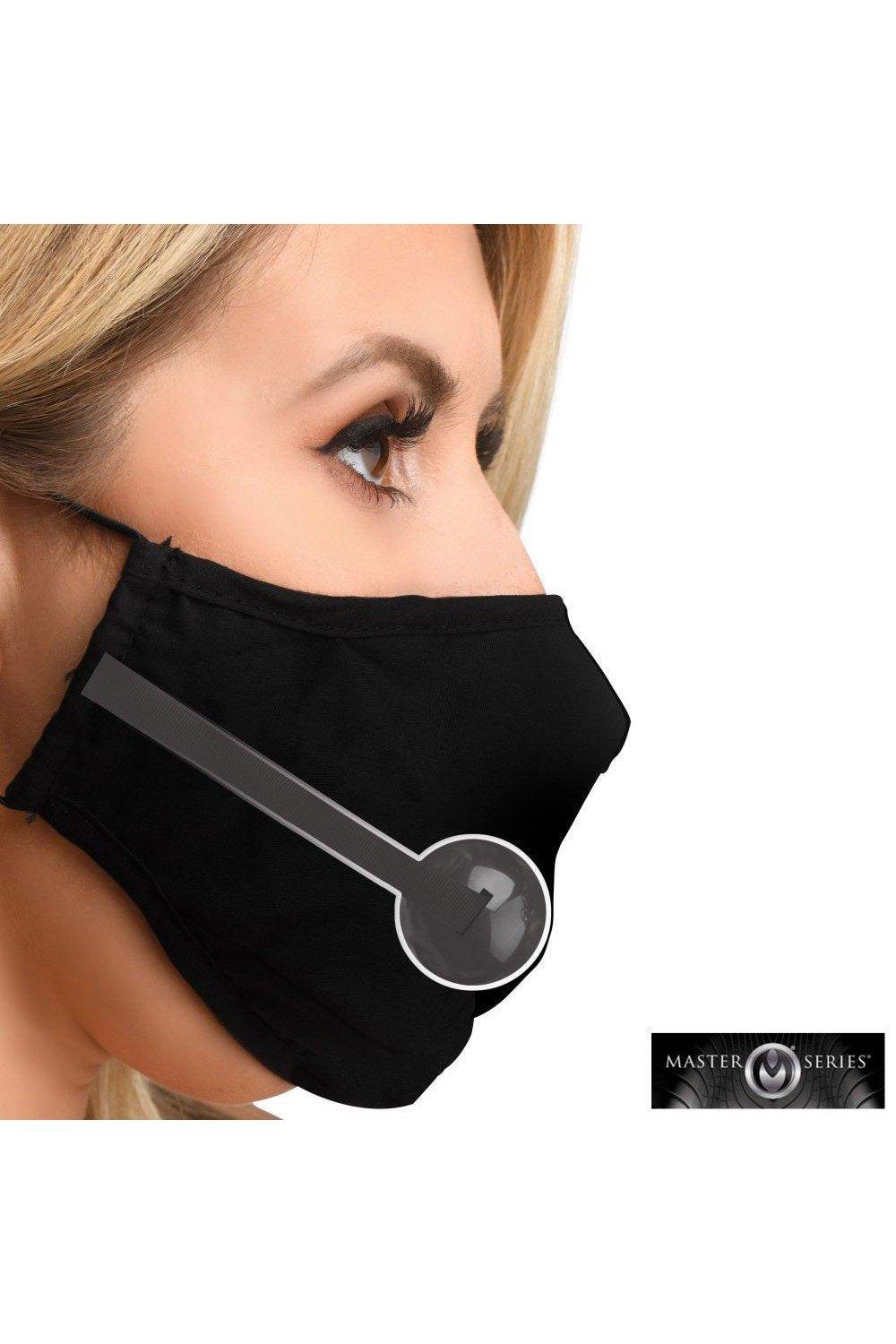 Under Cover Ball Gag Face Mask Sex On The Go 