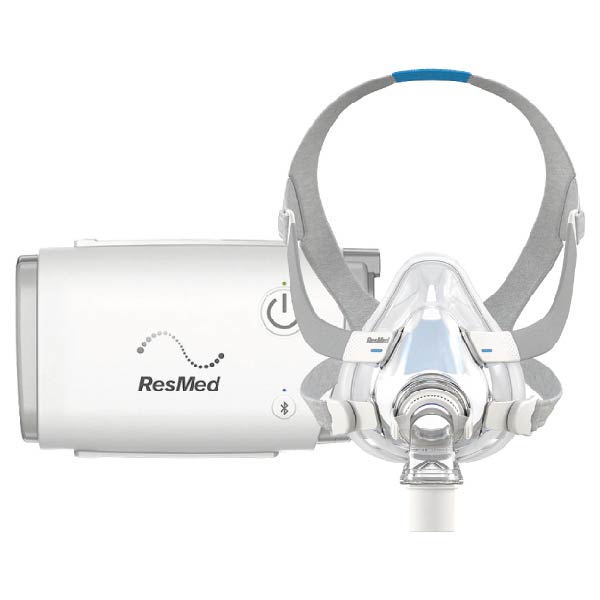 PACK CPAP ELITE ResMed + MASQUE CPAP FACIAL RESMED AirFit F20 RESMED