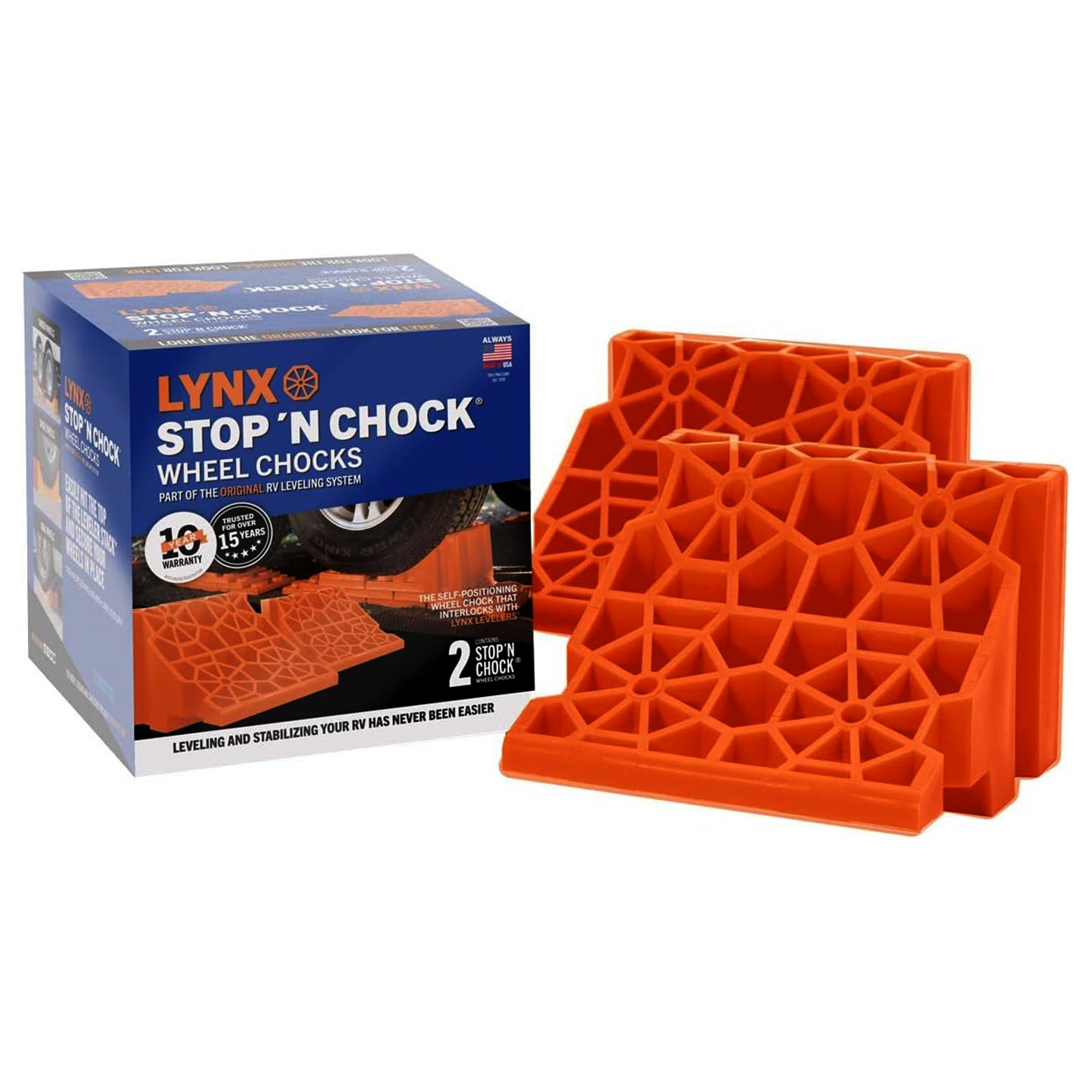 Lynx Levelers Stop 'N Chock Twin Pack