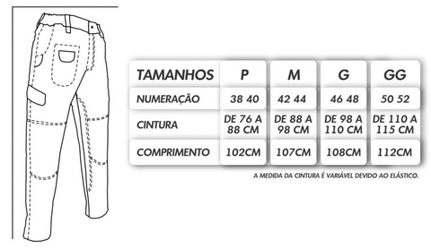 Bermuda Tática Militar Masculina Impermeável