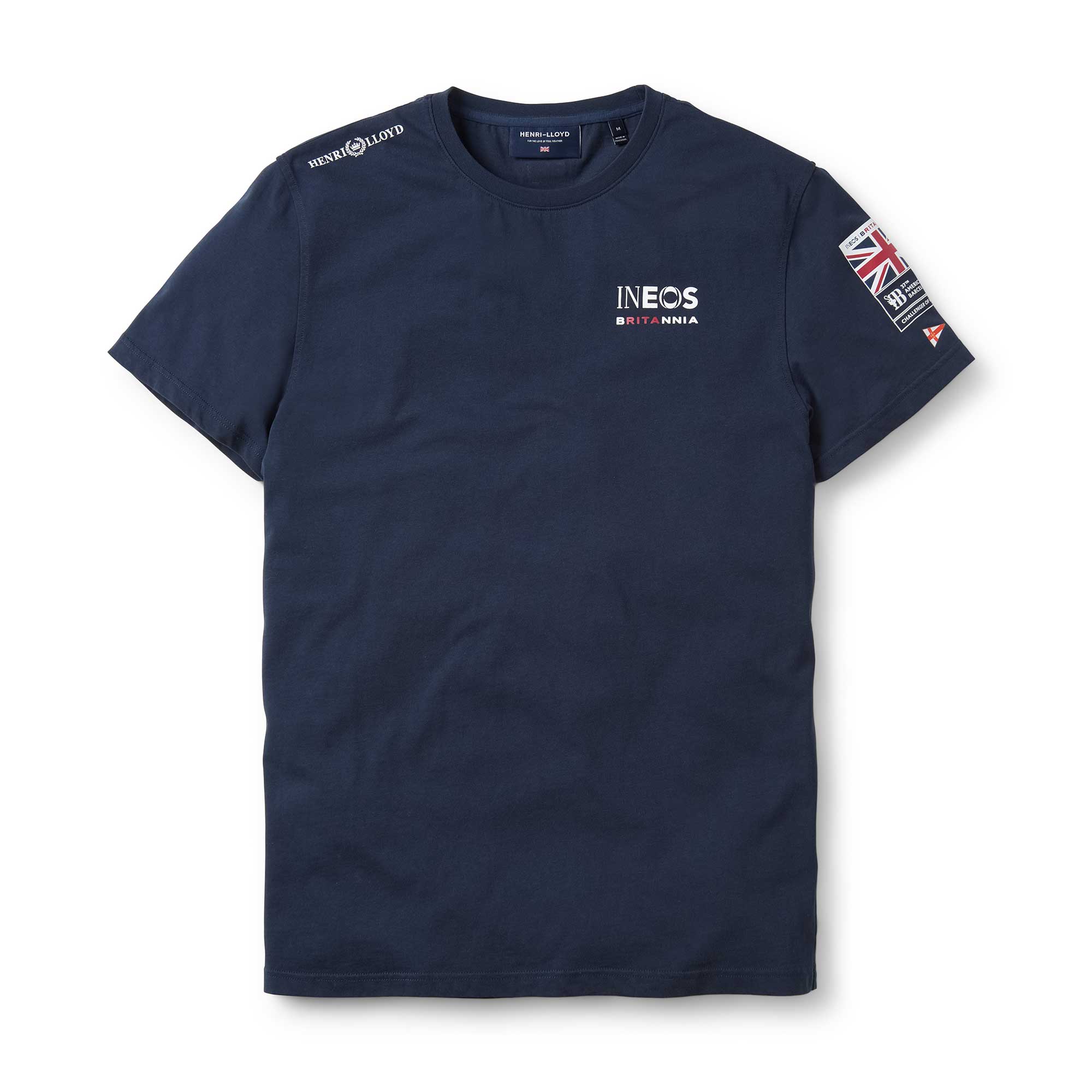 Image of Henri Lloyd Men's Ineos Britannia Supporter T-Shirt