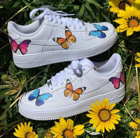 butterfly airforce 1s