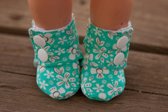 Doll Booties with KAM Plastic Snaps