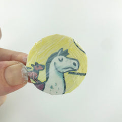 How to make Paper Wrapped Cover Buttons