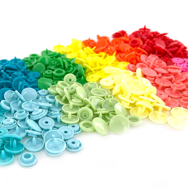 Mixed Bag: 100 KAM® Snaps/Plastic Snaps Sets (Size 20) – I Like Big Buttons!