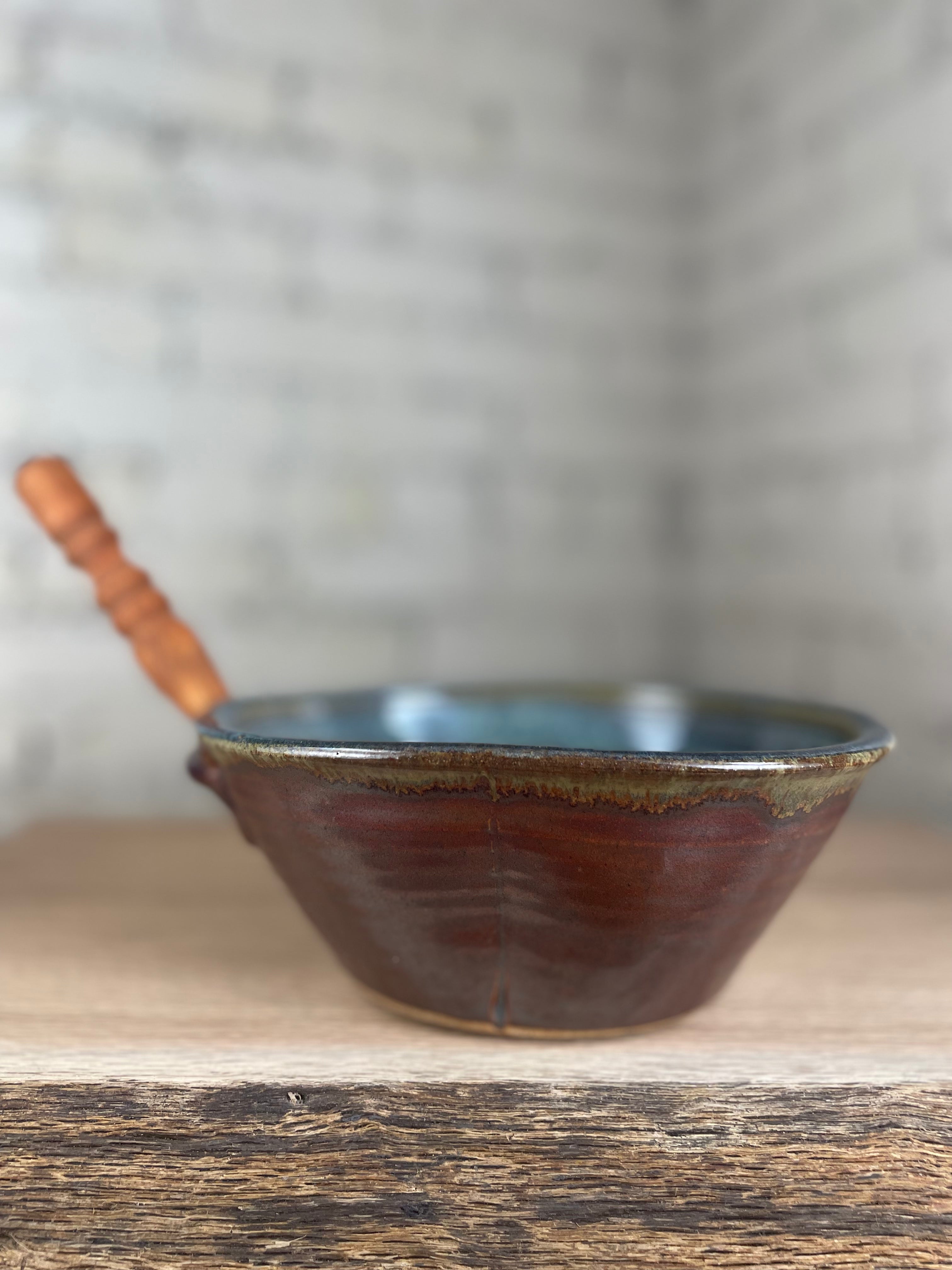 Pate Dish in Breakfast Blue