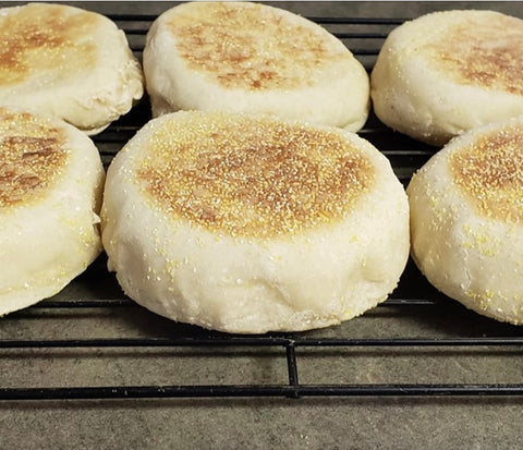 Sourdough English Muffins recipe