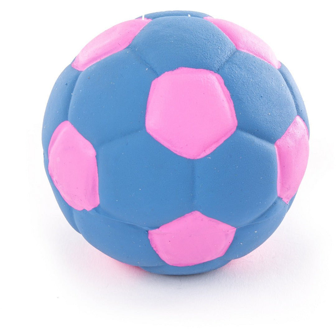 Ballon de foot pour chien en latex naturel - Hariet & Rosie