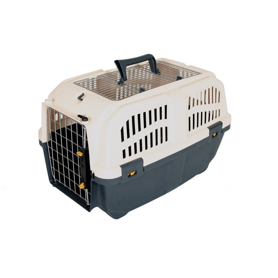 Cage de transport pour petit chien et chat en osier - SILVIO DESIGN