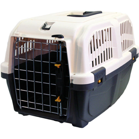 Cage de transport pliante double en Cordura / Nylon adaptée aux chiens et  aux chats. Morin : Accessoires pour le transport et le voyage en voiture,  train ou en avion pour chien