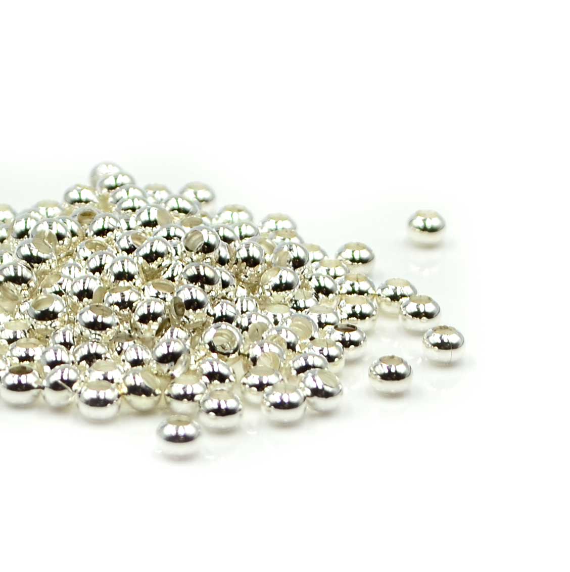 6/0 Metal Seed Beads- Silver Plate – Beadshop.com