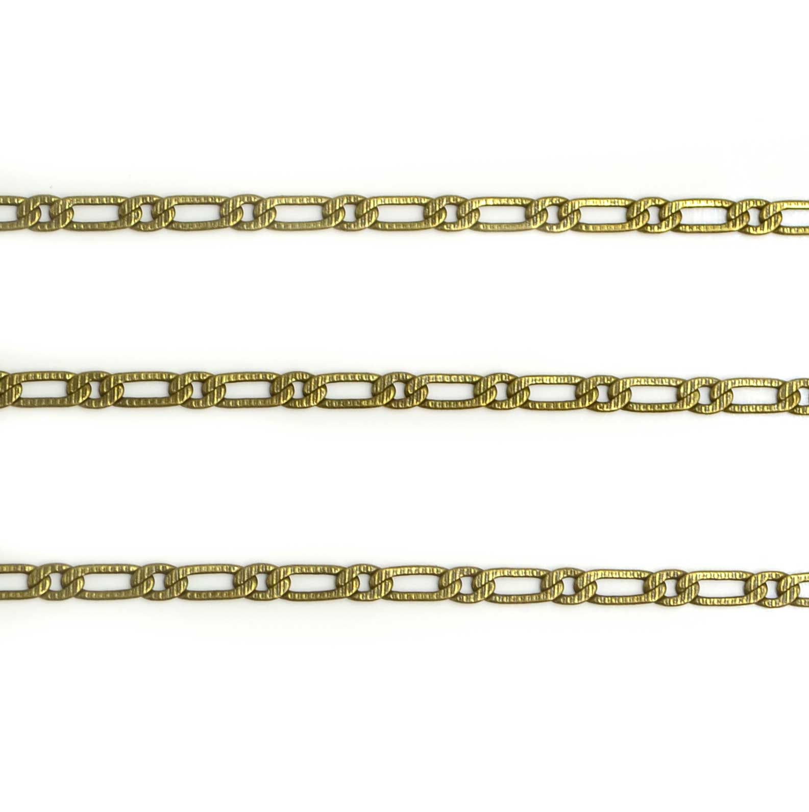 Curb Appeal- Antique Brass Chain by the Foot – Beadshop.com