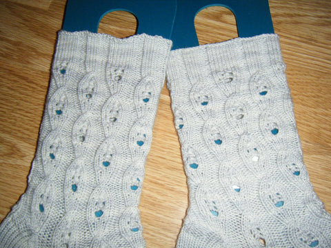 Boo sock pattern