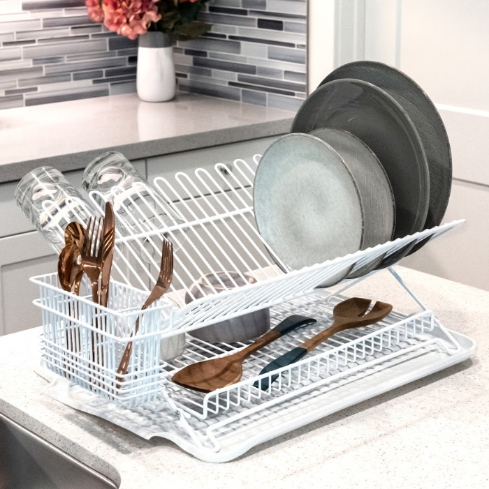 Dropship 1pc Dish Storage Rack; Kitchen Dish Drain Rack; Plate Storage And  Finishing Rack; Tableware Dinner Plate Rack to Sell Online at a Lower Price