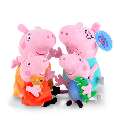 Famille Peluche Peppa Pig