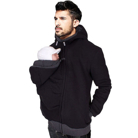 Veste Kangourou pour papa et bébé